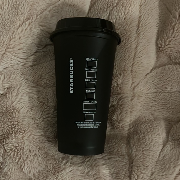 Starbucks - Fall 2021 Gold Rose Floral Cup - Picture 2 of 2